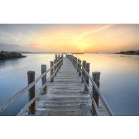Dennis Aquino - Wooden Jetty - Sunset