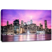Cesar Burke - New York - Purple Sunset