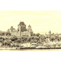 Quebec City - Sepia