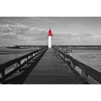 Doris Berry - Red Lighthouse After the Jetty