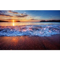 Dave Fowler - Sunset Over Beach, Cacun