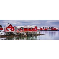 Blair Stevenson - Lofoten Islands - Traditional Norwegian Fishing Huts in Winter III