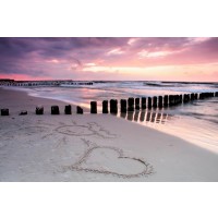 Maurizio Samperi - Jetty - Pink Sunset (Heart)