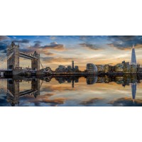 Brent Crawford - London at Dusk - Panorama