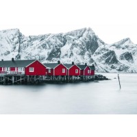 Blair Stevenson - Lofoten Islands - Traditional Norwegian Fishing Huts in Winter IV