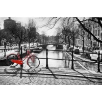 Amsterdam - Red Bicycle Park