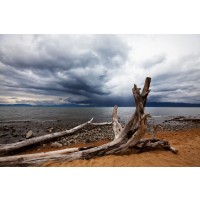 Beach Landscape Storm Sky II