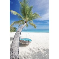 Dolores Flowers - Swing Chair at The Beach II