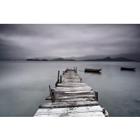 Jetty - Foggy Evening