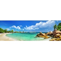 Fred Mouse - Panorama view of Beach With Stones
