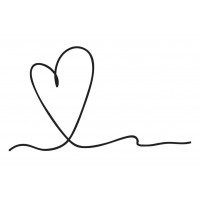 Line Art - Heart - Line Of Love II