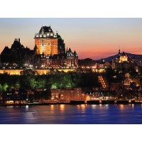 Maurice Tremblay - Québec City At Dusk