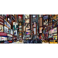 Pop Studio - New York - Times Square Cartoon