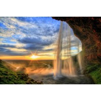 Elian Navdeep - Iceland - Waterfall