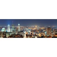 Montreal - Panorama At Dusk I