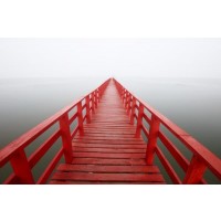 Maurizio Samperi - Jetty - Red Foggy Day