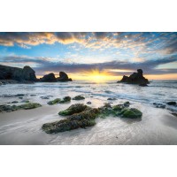 Beach - Rocky Sunset I