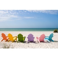 Beach - Rainbow Chairs