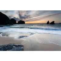Beach - Rocky Sunset II