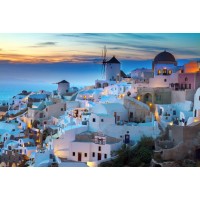 Lauren Valentino - Greece - Santorini - Skyline Sunset