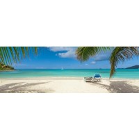 Dolores Flowers - Resting Chairs at the Tropical Beach