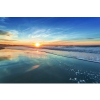 Sunset in the Ocean