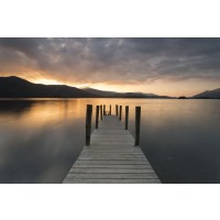 Dennis Aquino - Wooden Jetty At Dawn