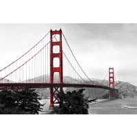 San Francisco - Golden Gate Bridge Emphasis