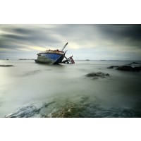Omero Rosica - Forgotten Ship Wreck in the Fog