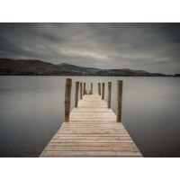 Assaf Frank - Jetty on tranquil lake
