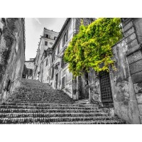 Assaf Frank - Steps through old buildings in Rome, Italy