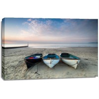 Omero Rosica - Boats - Three Old Friends I