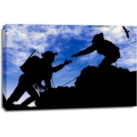 Leslie Walters - Sports Silhouettes - Climbing