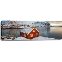 Blair Stevenson - Lofoten Islands - Traditional Norwegian Fishing Hut in Winter