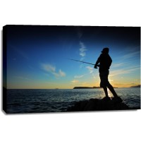 Leslie Walters - Sports Silhouettes - Fishing