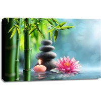 Omar Olavie - Pink Orchid with Black Stones