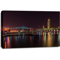 Jeremy Dunn - Montreal - Jacques Cartier Bridge At Dusk