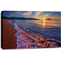 Dave Fowler - Sunset Over Beach, Cacun