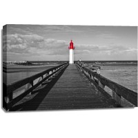 Doris Berry - Red Lighthouse After the Jetty