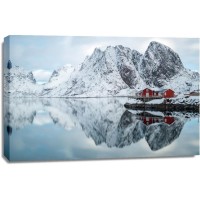 Blair Stevenson - Lofoten Islands - Traditional Norwegian Fishing Huts in Winter VIII