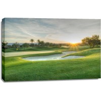 Bud Daves - Golf Courts - Sunset After A Sweet Birdie