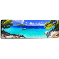 Darin Carroll - Panorama of Tropical Blue Lagoon