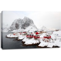 Blair Stevenson - Lofoten Islands - Traditional Norwegian Fishing Huts in Winter V