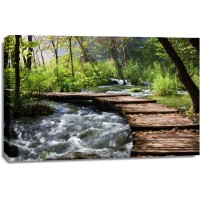 Renée Pehr - Forest River With Walkway I