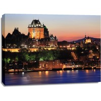 Maurice Tremblay - Québec City At Dusk