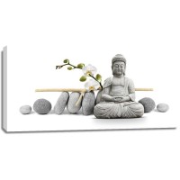 Darija Mile - Buddha in Meditation With Orchids II