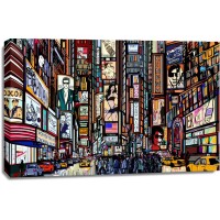 Pop Studio - New York - Times Square Cartoon