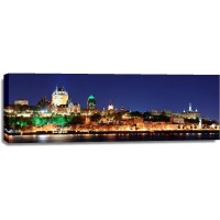 Maurice Tremblay - Québec City At Dusk Panorama