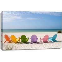 Beach - Rainbow Chairs