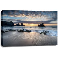 Beach - Rocky Sunset IV